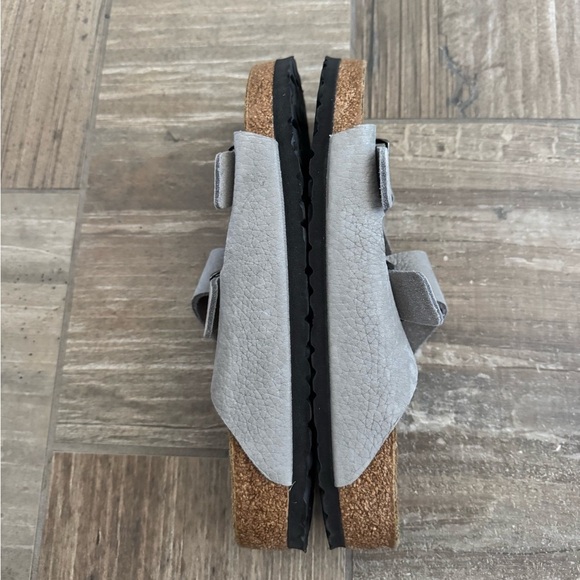BIRKENSTOCK ARIZONA NUBUCK LEATHER DESERT BUCK WHALE GRAY Men’s size 12 main image 10
